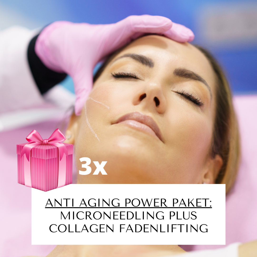 Anti Aging Power Kombi: Microneedling & Fadenlifting | 3 Behandlungen