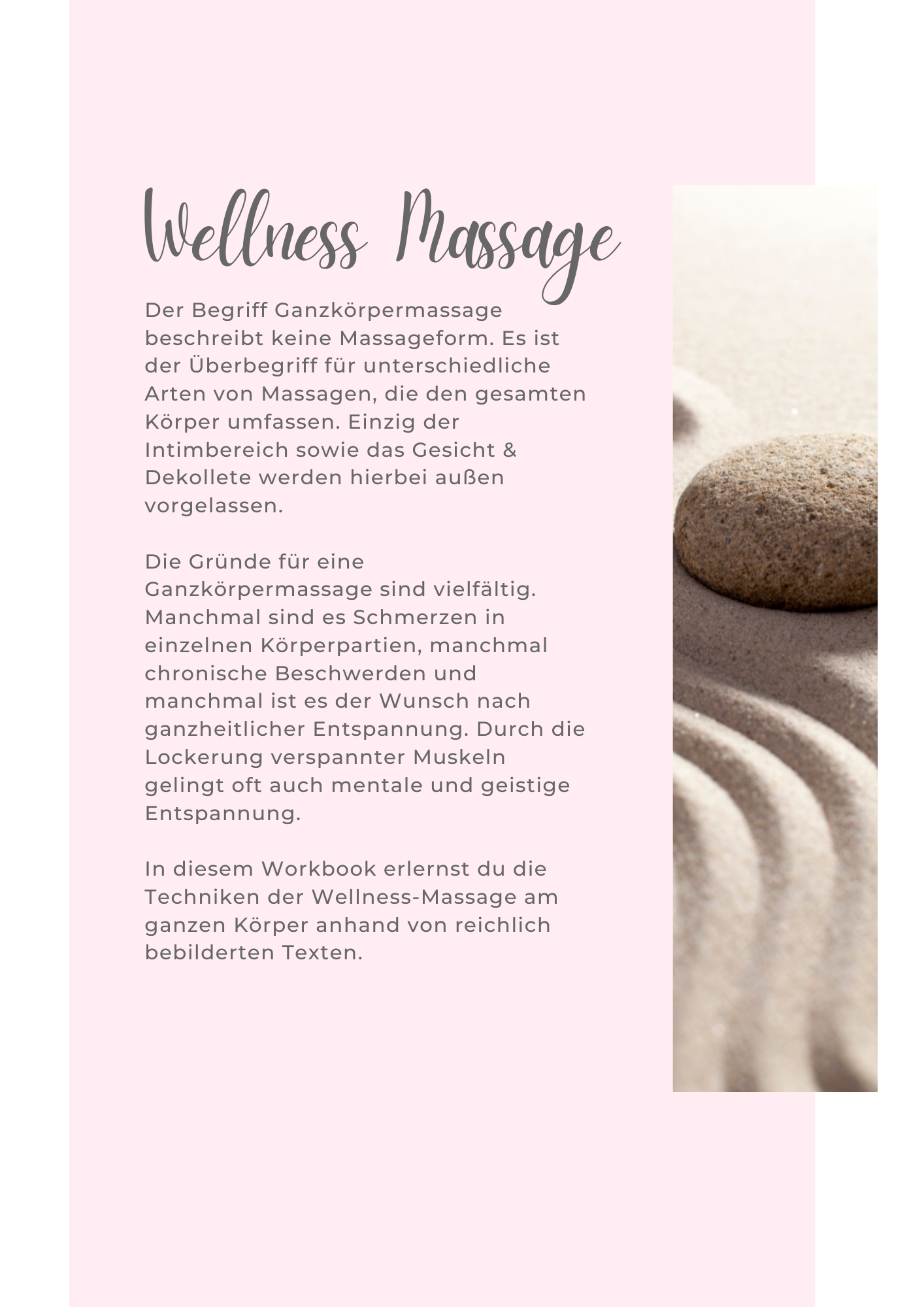 Wellness Massage mit Zertifikat