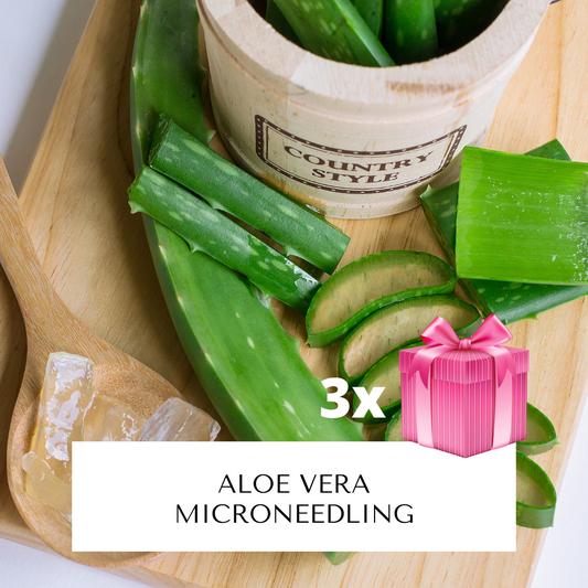 Aloe Vera Microneedling | Hauterneuerung | 3 Behandlungen