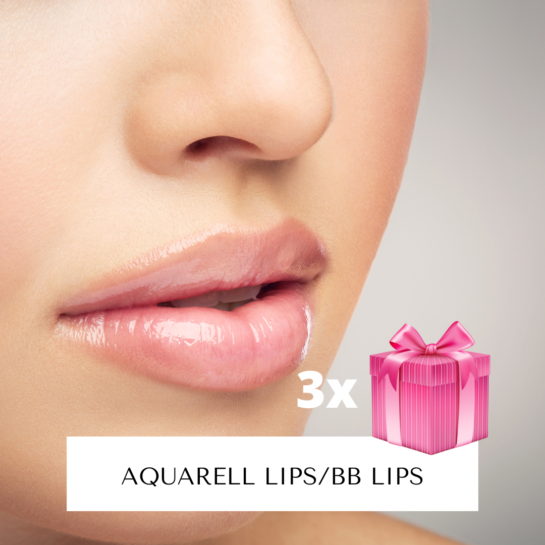 Aquarell Lips/BB Lips | 3 Behandlungen